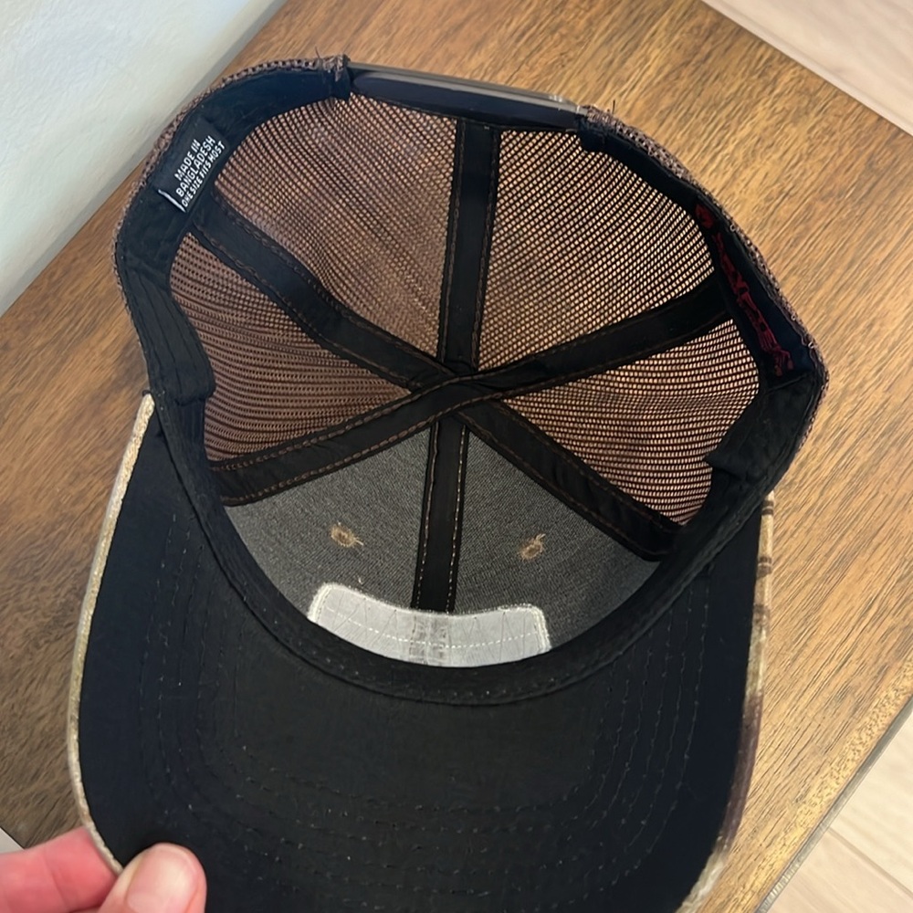 Scheels Outfitters Camo Riverside Mesh Adjustable Hat - Picture 6 of 7